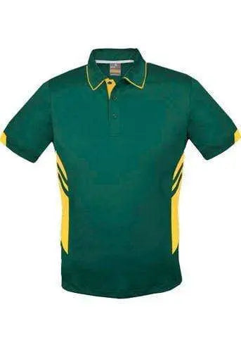 Aussie Pacific Tasman Kids Polo Shirt 3311 Casual Wear Aussie Pacific Bottle/Gold 6